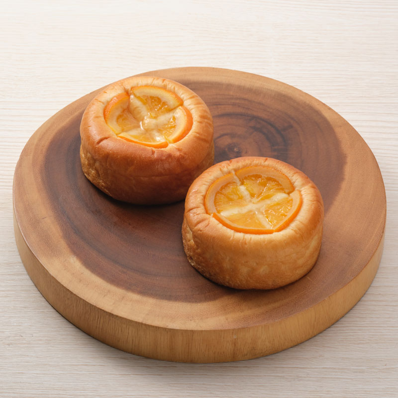 オレンジクリームパン ×１８個 （全国冷凍配送）｜金沢のフルーツ専門店・ギフトなら堀他（HORITA）