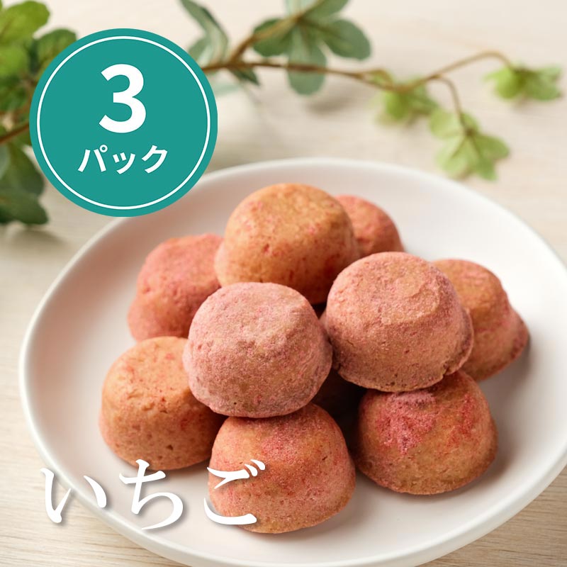 【 WEB限定 】Horita205の 、甘酸っぱくてホロッとなるクッキー【苺】 14個入り（約185g）× ３パック