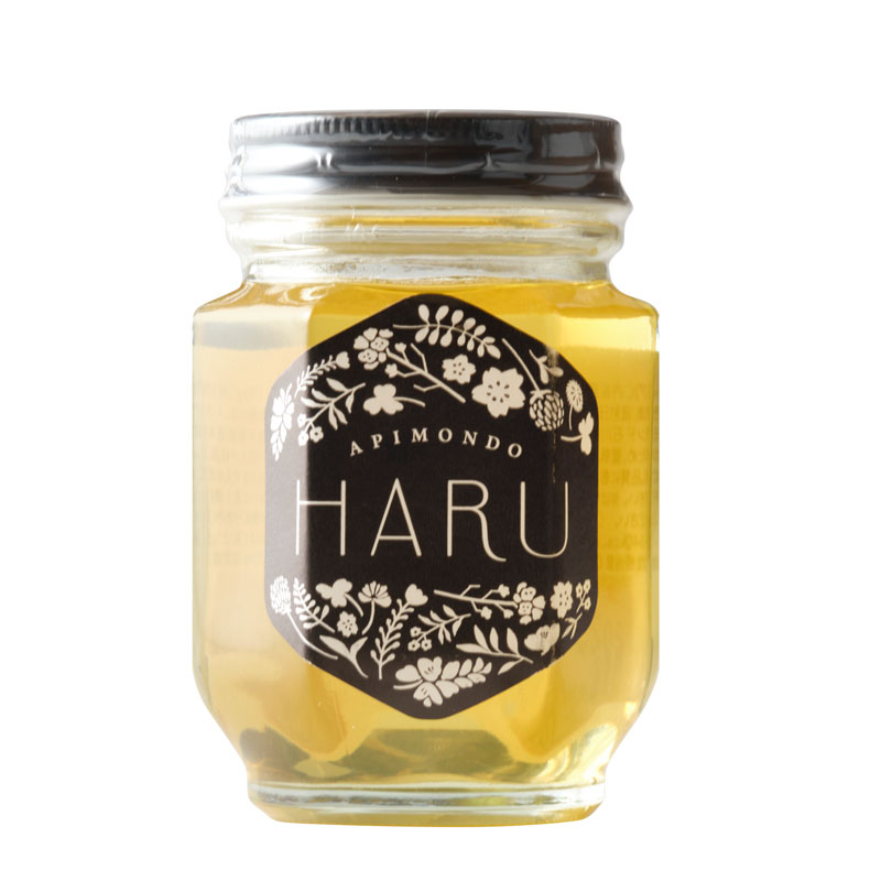 【石川県・能登】国産生はちみつ「HARU」アカシア （１６０ｇ）　無添加・非加熱・100%天然ハチミツ