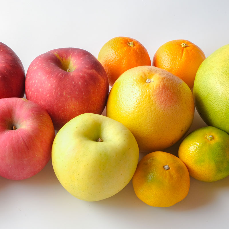 旬なりんごと柑橘食べ比べセット M（６個以上 ３種類以上） 厳選・安全検品｜金沢のフルーツ専門店・ギフトなら堀他（HORITA）
