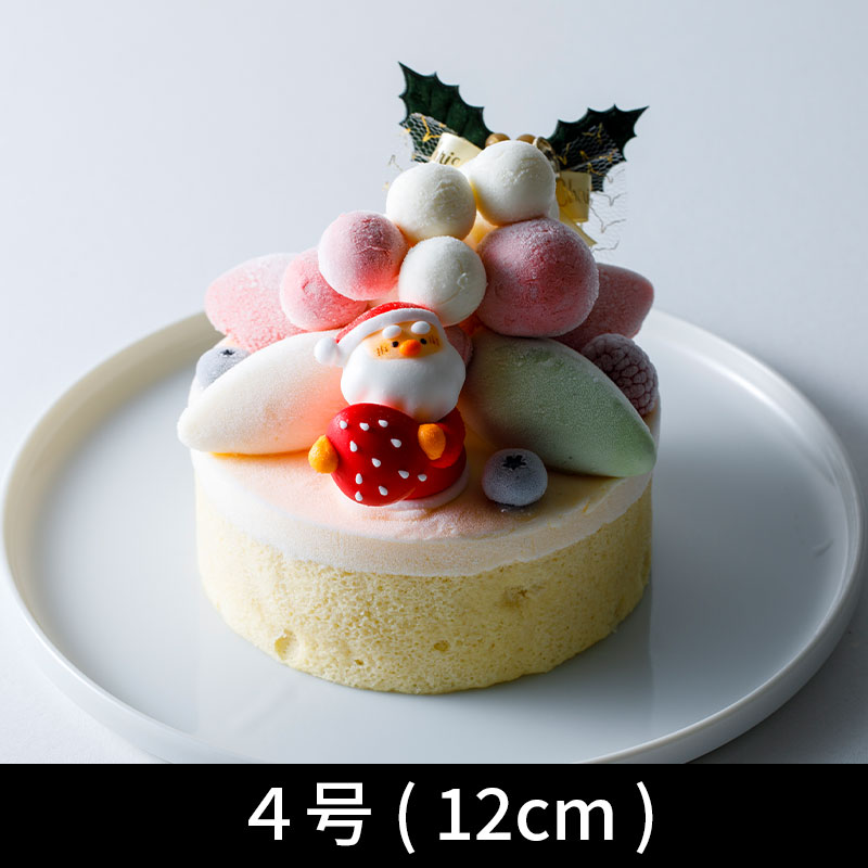 アントルメグラッセ４号（プリンアイスケーキ / 送料込み）（１２cm / ２～４人分） | Horita205のクリスマス２０２３