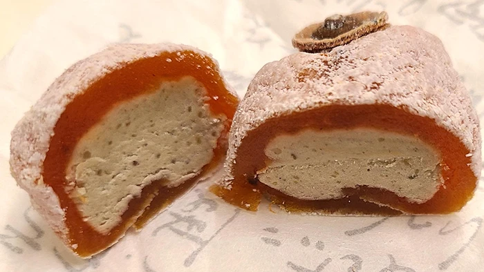 干し柿と栗きんとん