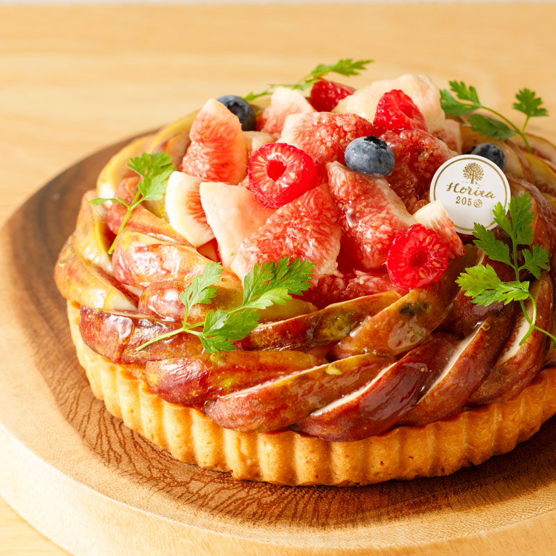【yu-ki】キャロットケーキ&いちじくタルト いちじくタルト6号（18cm：4～6人分）※ 特注 3日前までに予約