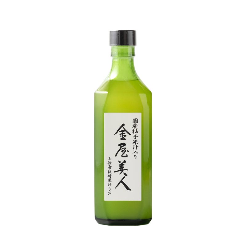 【富山】濃縮ゆずドリンク 金屋美人 （５００ｍｌ）