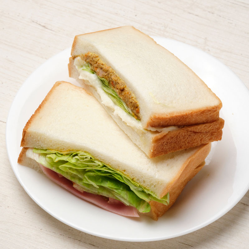 キーマポテサラ＆レタスハムトマトサンド 2個セット ※ 特注 3日前