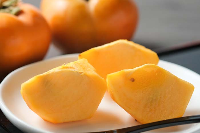 甘くて滑らかな食感の、とても美味しい紋平柿