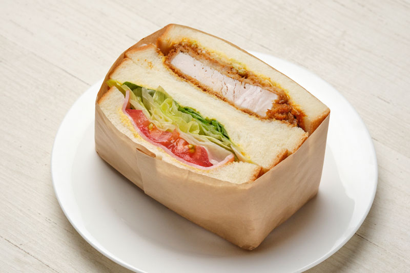 トンカツ＆レタスハムトマトサンド 2個セット ※ 特注 3日前までに予約