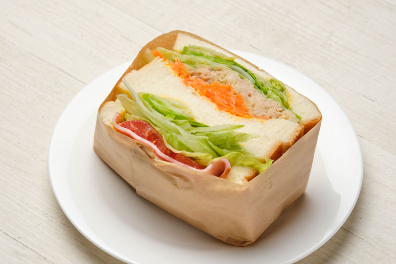 ツナ＆レタスハムトマトサンド 2個セット ※ 特注 3日前までに予約